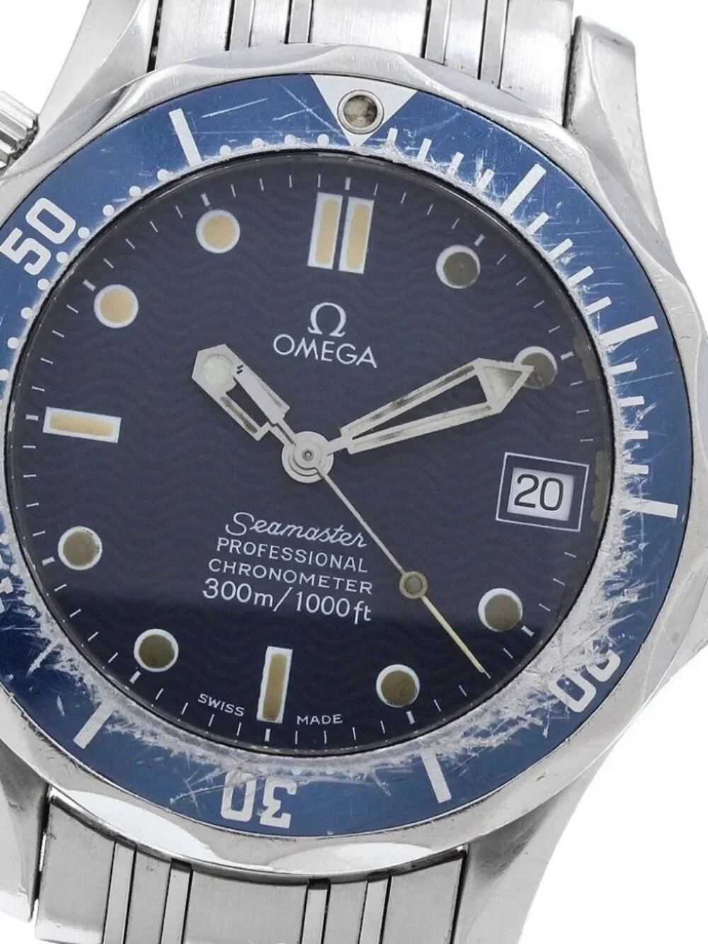 OMEGA Seamaster Diver 300M 2551.80 Date Navy Dial Automatic Boy's Watch_965807